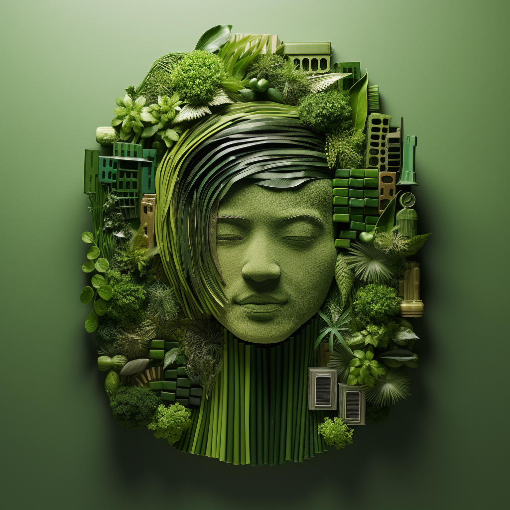 A visualization for Hair Transplant Philippines Cost, symbolizing financial aspects with shades of green.